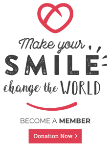 Make your smile change the world - Become a Member