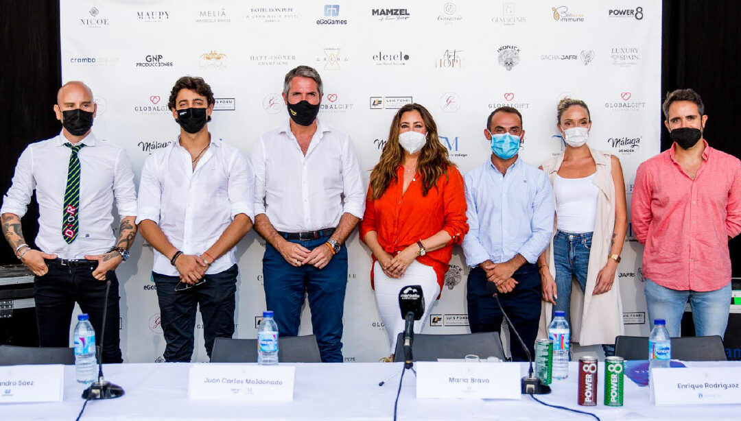 SOLIDARITY AND COMMITMENT SHINE AT THE    GLOBAL GIFT GALA PRESS CONFERENCE IN THE MARBELLA ARENA