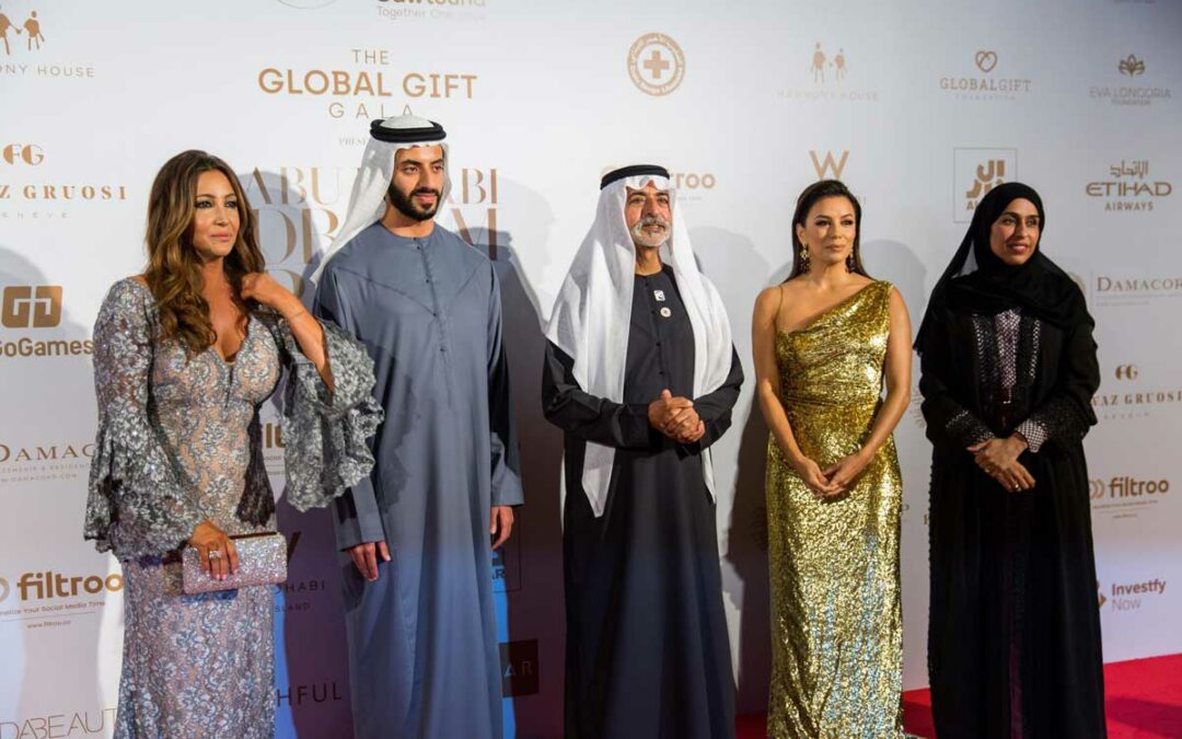 Abu Dhabi Deam Ball y The Global Gift Gala Abu Dhabi recaudan más de 800.000 dólares para fines humanitarios en una gala repleta de estrellas