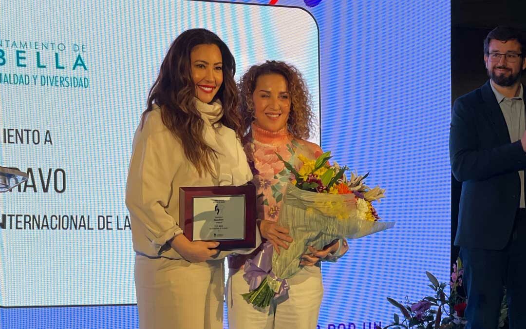 El Ayuntamiento de Marbella reconoce la trayectoria vital y profesional de Maria Bravo, que representan los mejores valores de nuestra sociedad.