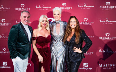 A spectacular Christmas Global Gift Gala captivated 200 people in Marbella.